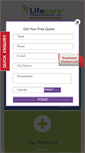 Mobile Screenshot of lifecareformulation.com